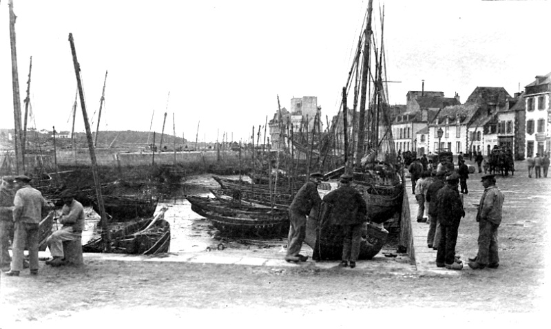 Ville de Concarneau (Bretagne).