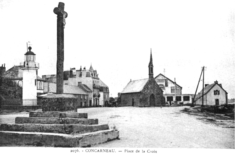 Ville de Concarneau (Bretagne).