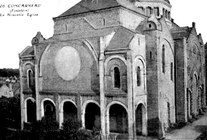 Eglise de Concarneau (Bretagne).