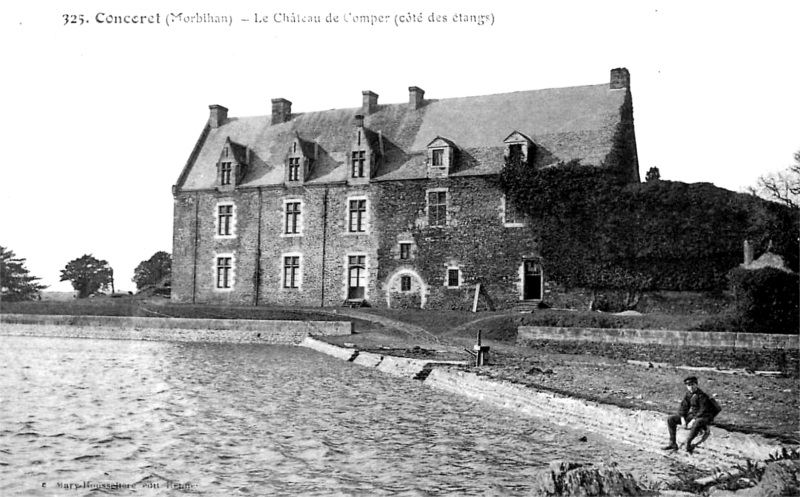 Chteau de Comper  Concoret (Bretagne).