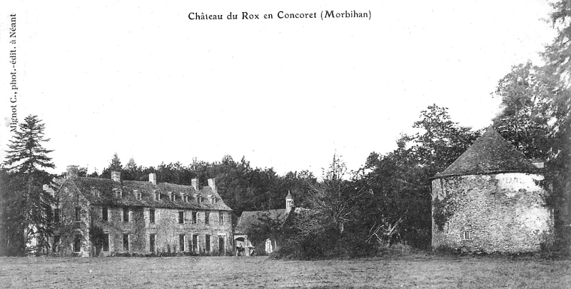 Château de Concoret (Bretagne).