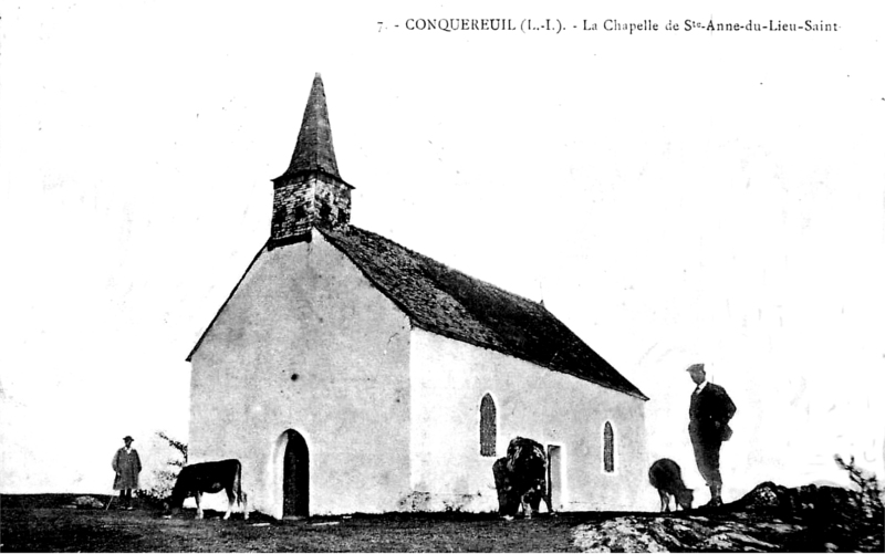 Chapelle Sainte Anne du Lieu-Saint à Conquereuil (anciennement en Bretagne).