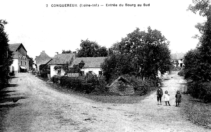 Ville de Conquereuil (anciennement en Bretagne).