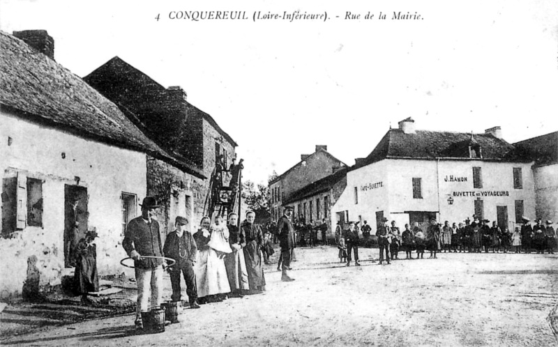 Ville de Conquereuil (anciennement en Bretagne).