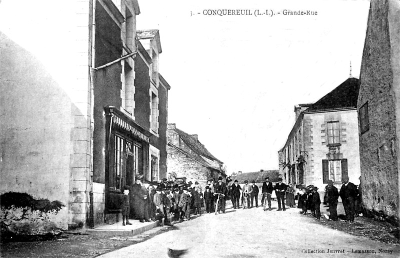 Ville de Conquereuil (anciennement en Bretagne).