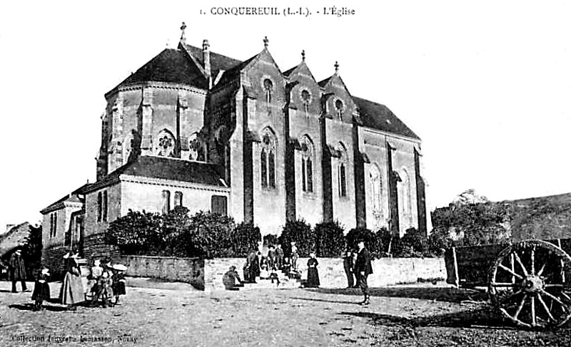 Eglise de Conquereuil (anciennement en Bretagne).