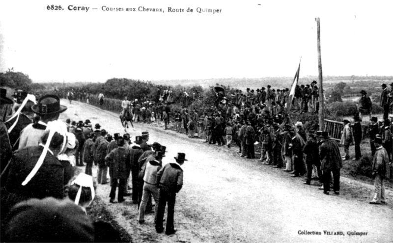 Ville de Coray (Bretagne).