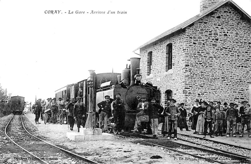 Ville de Coray (Bretagne).