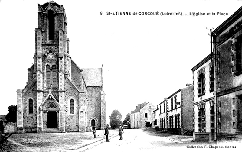 Eglise de Corcoué-sur-Logne (anciennement Saint-Etienne-de-Corcoué)