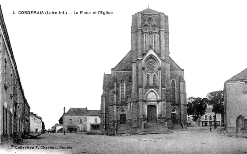 Cordemais : l'glise actuelle.