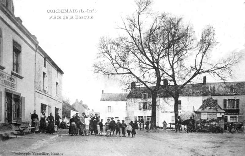Ville de Cordemais (Bretagne).