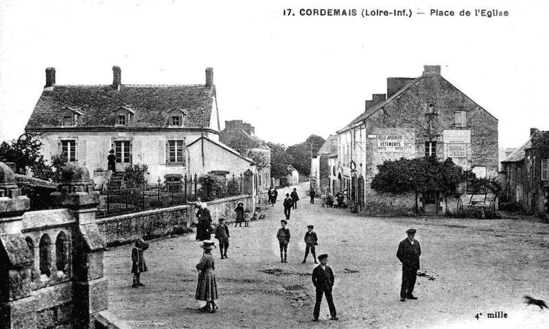 Ville de Cordemais (Bretagne).