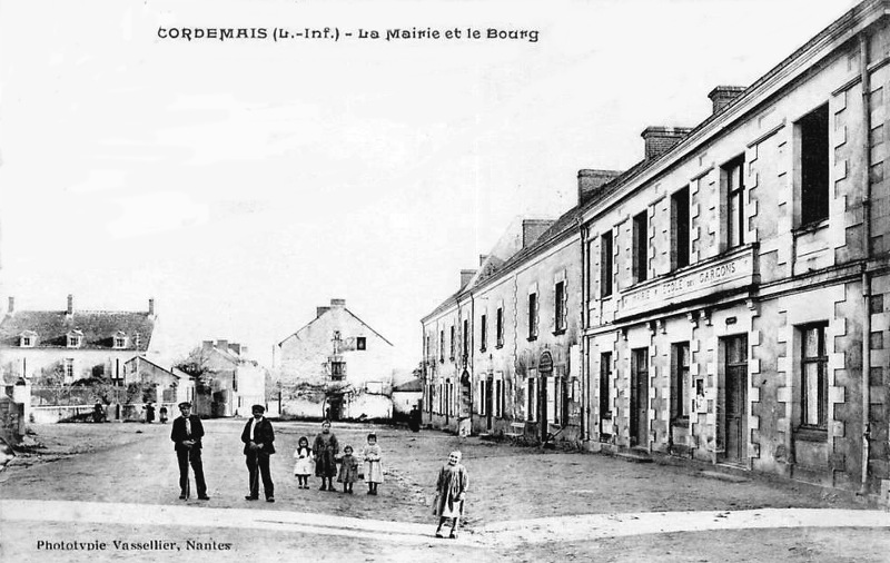 Ville de Cordemais (Bretagne).