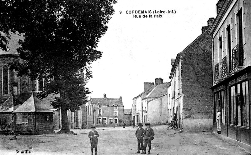 Ville de Cordemais (Bretagne).