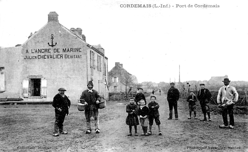 Ville de Cordemais (Bretagne).