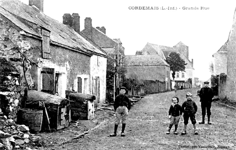 Ville de Cordemais (Bretagne).