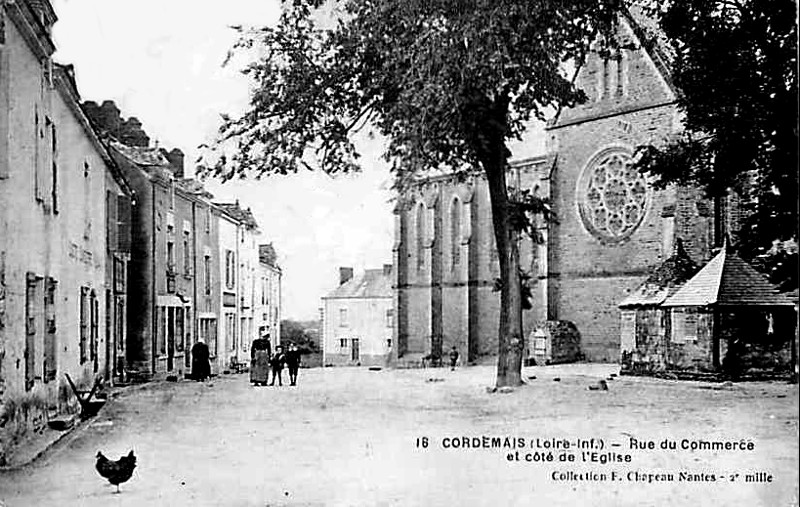 Ville de Cordemais (Bretagne).