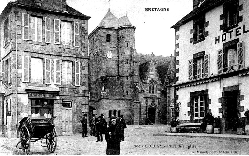 Ville de Corlay (Bretagne).