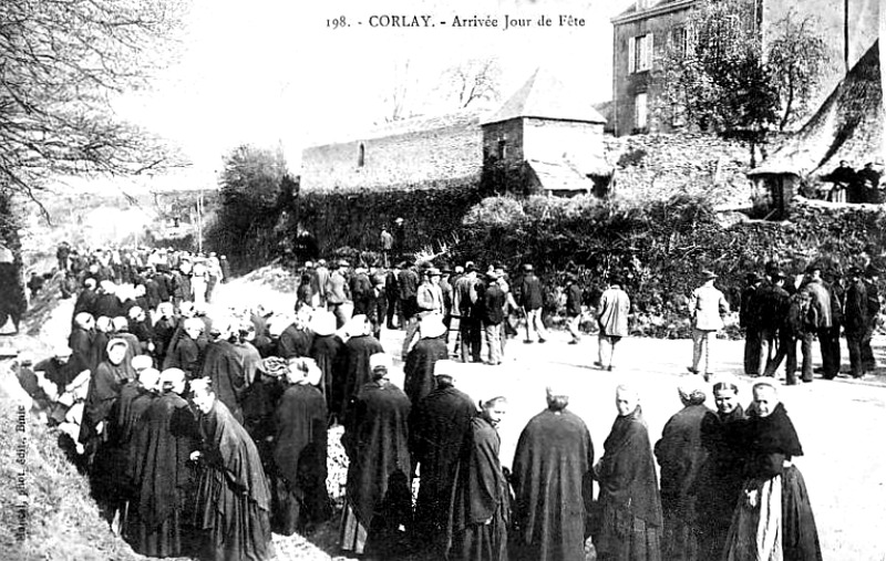 Ville de Corlay (Bretagne).