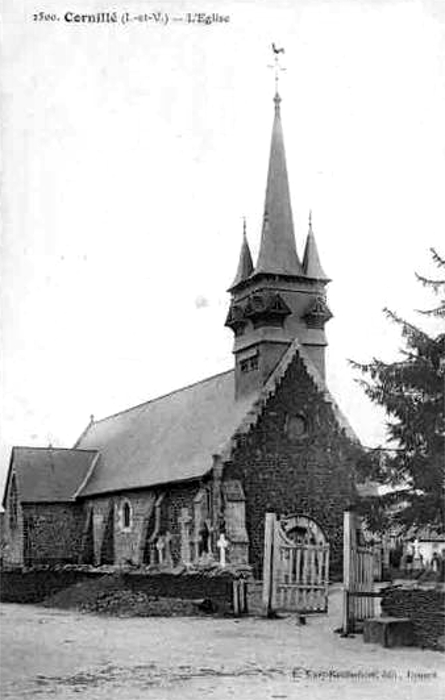 Eglise de Cornill (Bretagne).