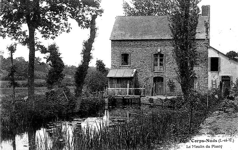 Moulin de Corps-Nuds (Bretagne).