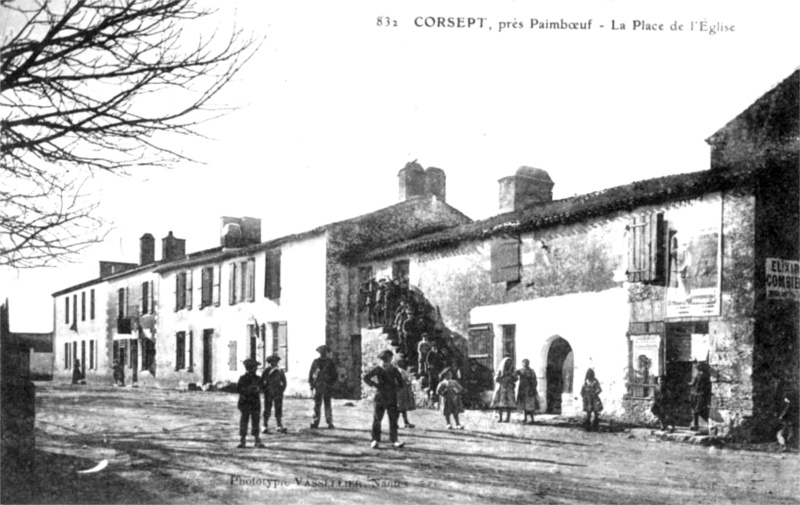 Ville de Corsept (anciennement en Bretagne).