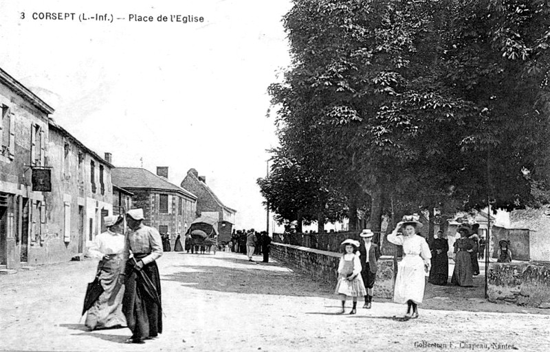 Ville de Corsept (anciennement en Bretagne).