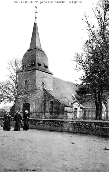 Ville de Corsept (anciennement en Bretagne).