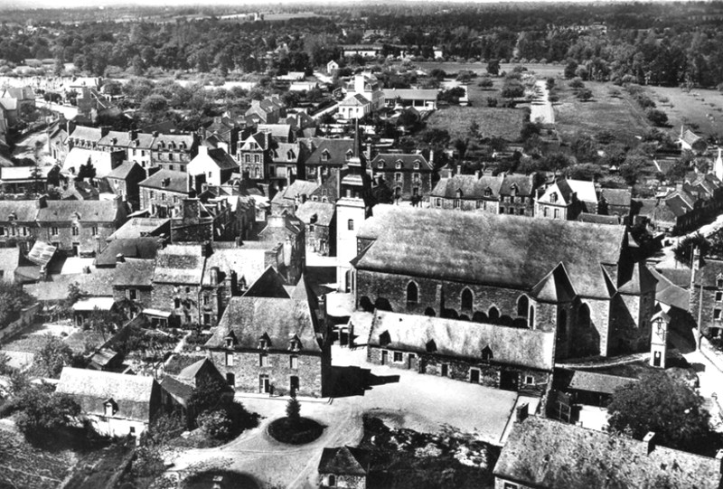 Ville de Corseul (Bretagne).