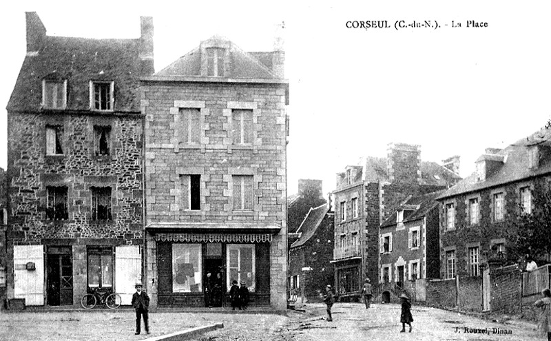 Ville de Corseul (Bretagne).