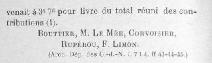 Etat des dpenses  la charge des Ctes-du-Nord pour l'anne 1791