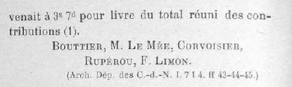 Etat des dpenses  la charge des Ctes-du-Nord pour l'anne 1791