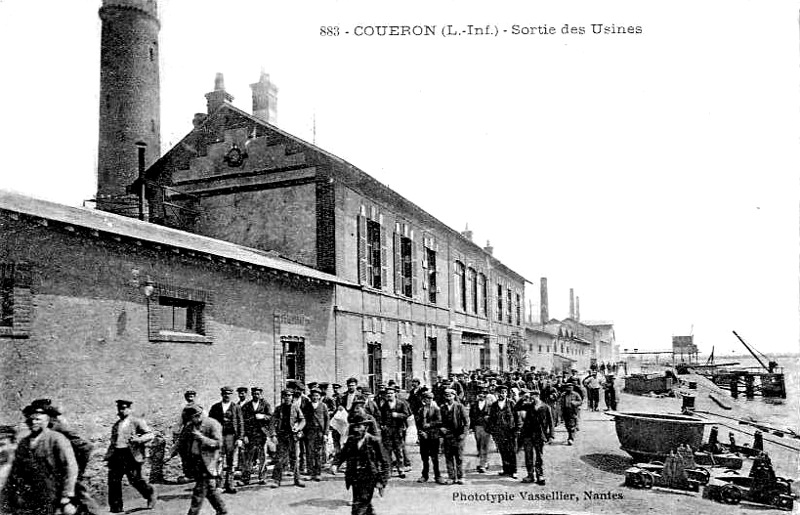 Usine de Couron (Bretagne).