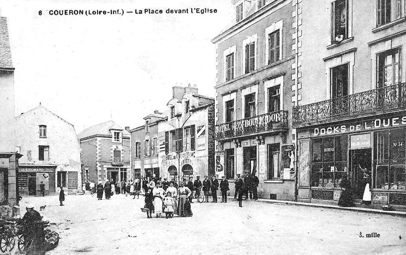 Ville de Couron (Bretagne).