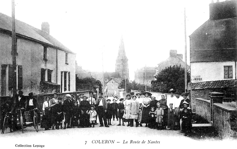 Ville de Couron (Bretagne).