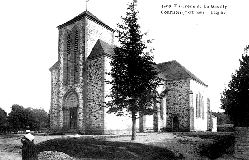 Eglise de Cournon (Bretagne).