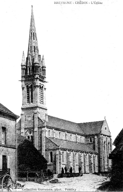 Eglise de Crdin (Bretagne).