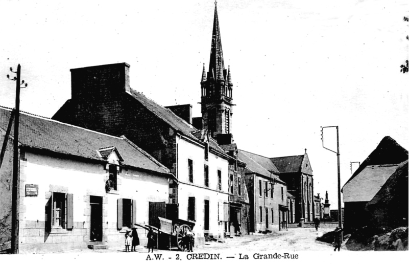 Ville de Crdin (Bretagne).