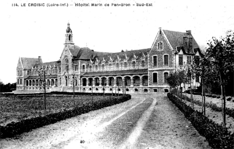 Hôpital du Croisic (anciennement en Bretagne).