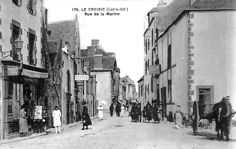 Ville du Croisic (anciennement en Bretagne).