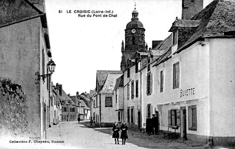 Ville du Croisic (anciennement en Bretagne).