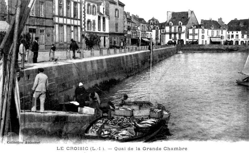 Ville du Croisic (anciennement en Bretagne).