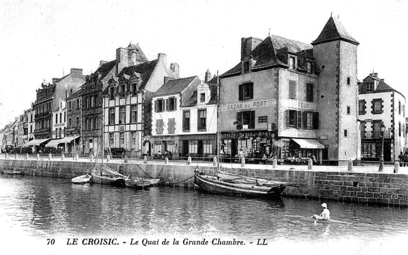 Ville du Croisic (anciennement en Bretagne).