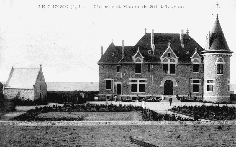 Manoir de Saint-Goustan au Croisic (anciennement en Bretagne).