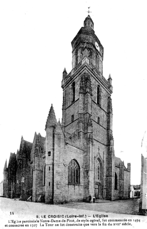 Eglise du Croisic (anciennement en Bretagne).