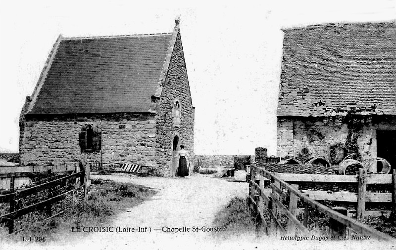 Chapelle Saint-Goustan au Croisic (anciennement en Bretagne).