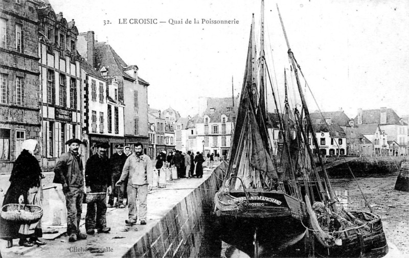 Ville du Croisic (anciennement en Bretagne).