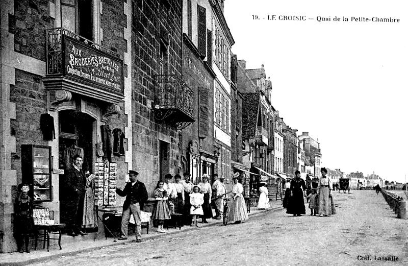 Ville du Croisic (anciennement en Bretagne).