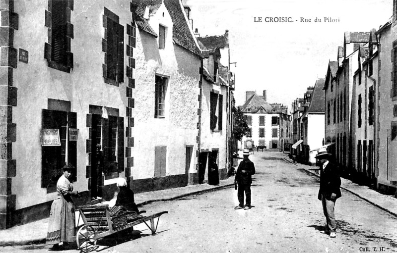 Ville du Croisic (anciennement en Bretagne).