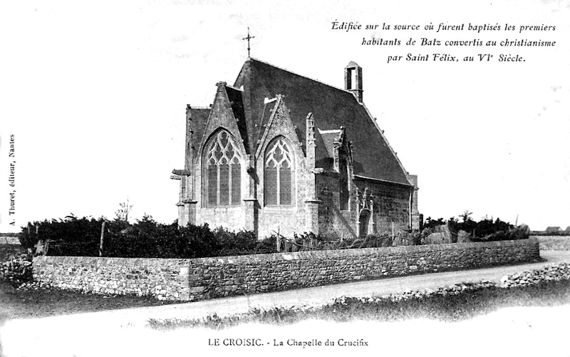 Chapelle du Crucifix au Croisic (anciennement en Bretagne).